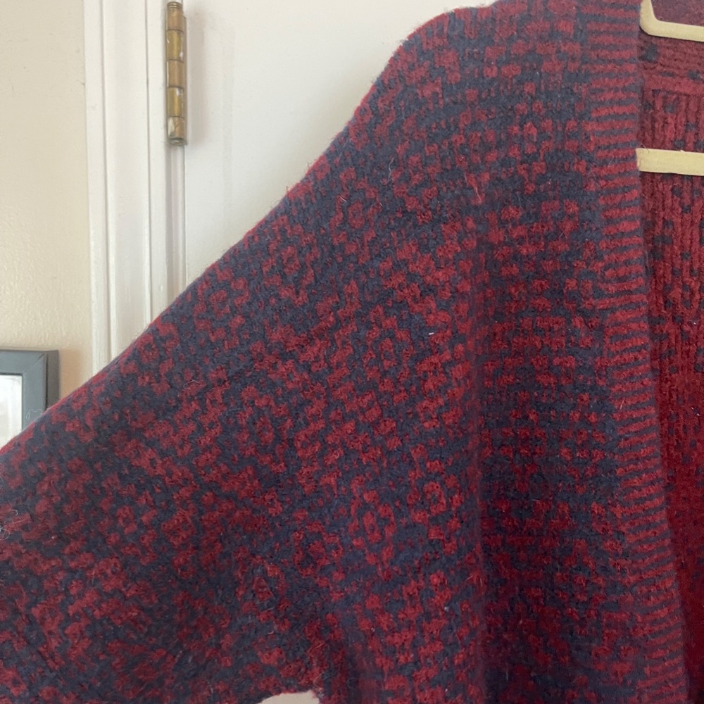 Old Navy Geometric Pattern Open Cardigan - image 4